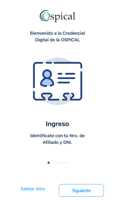 Ospical - Credencial Digital Screenshot