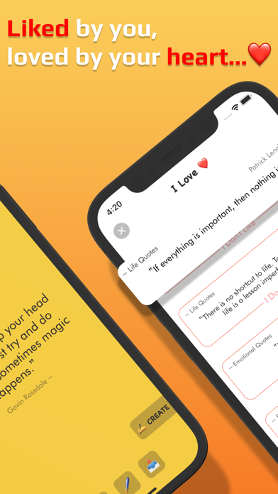 Motivation Quotes App Screenshot