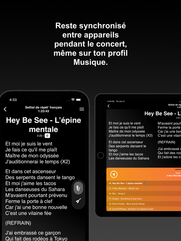 Screenshot #5 pour Setlist Live