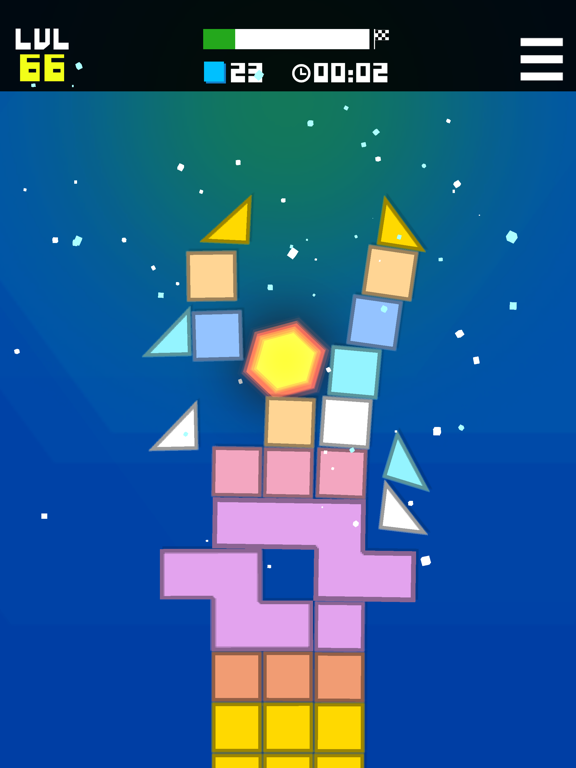 Hexagon Tower Balanceのおすすめ画像5