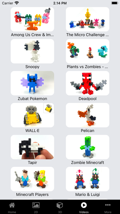 Plus-Plus Instructions Screenshot