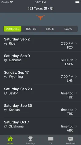 Game screenshot UT Texas Football mod apk