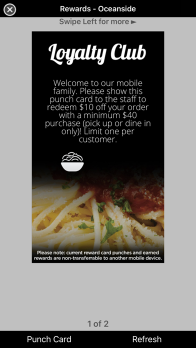 D'Cocco's Pizzeria Restaurant Screenshot