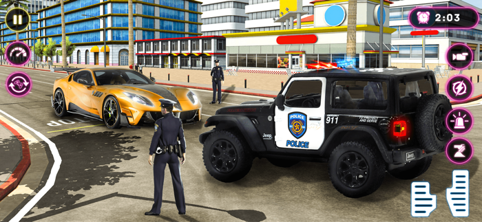 Police Simulator Thief Chase