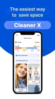 cleaner x : phone cleanup iphone screenshot 1