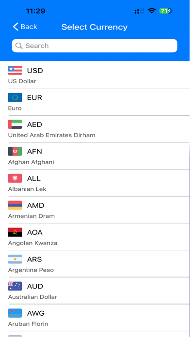 Currency Converter | Live Screenshot