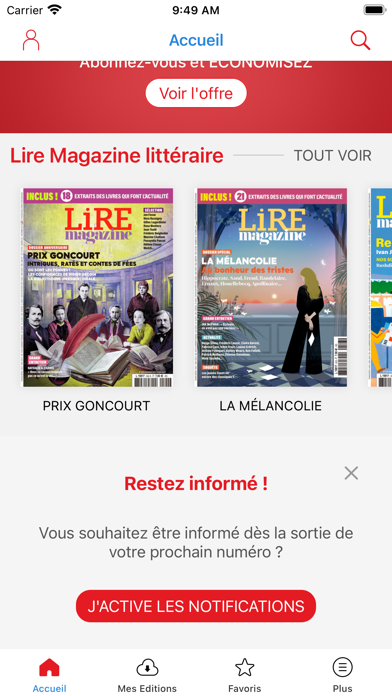 Screenshot #2 pour Lire Magazine