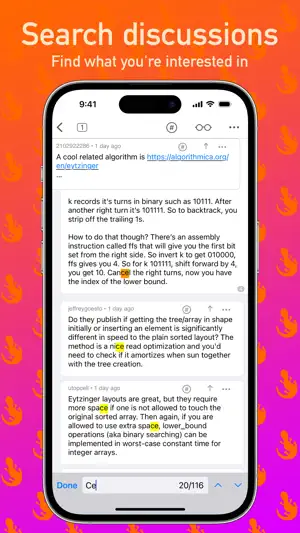 Hacko for Hacker News screenshot 4
