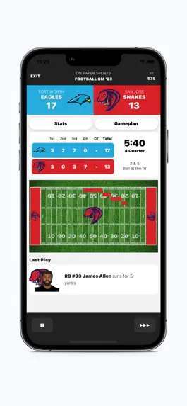 Game screenshot OPS Football GM '23 apk