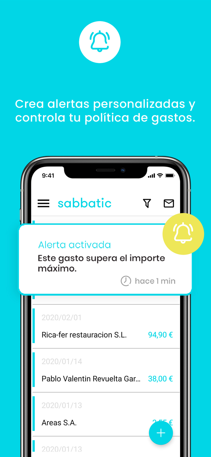 Sabbatic - Control de gastos