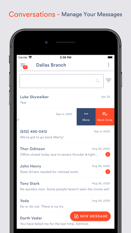 #1. Text-Em-All (iOS) 由: Text-Em-All