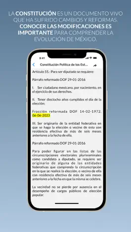Game screenshot Constitución México apk