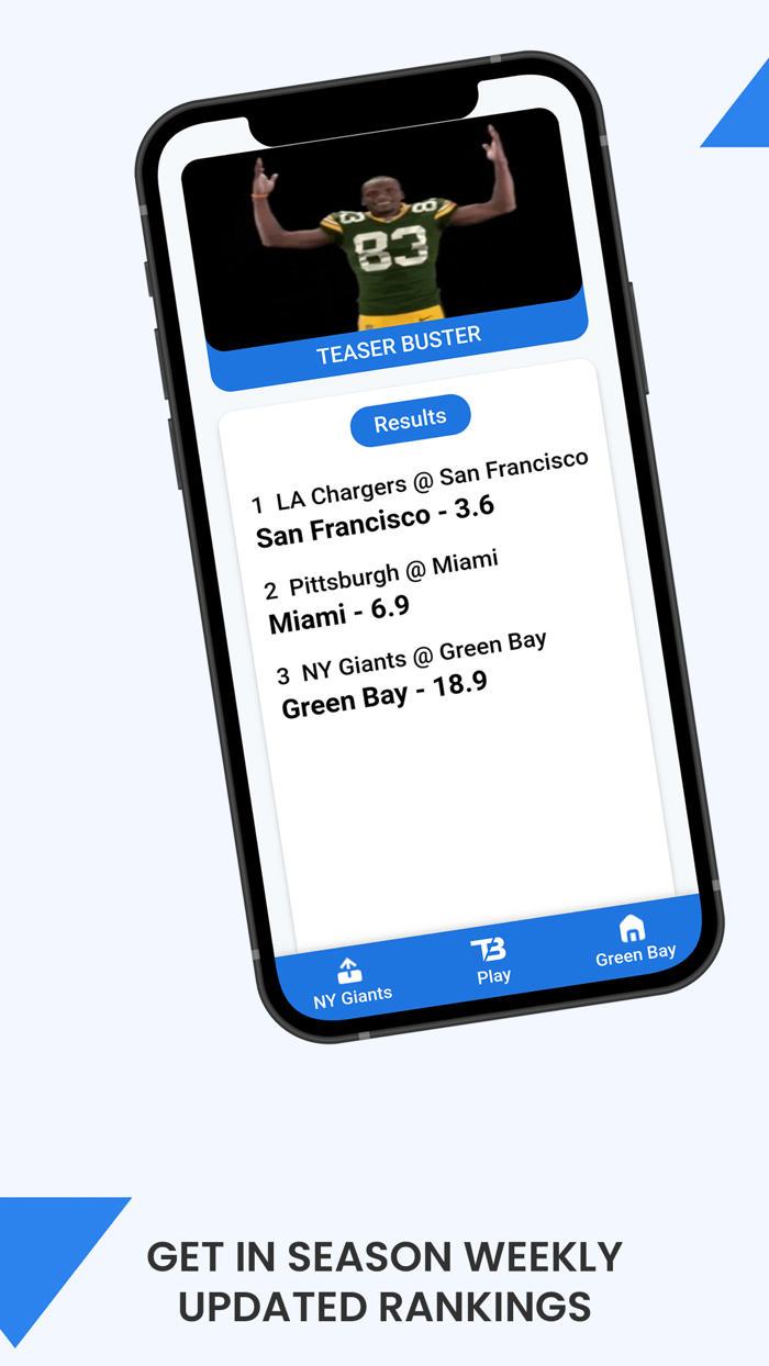 TeaserBuster - NFL Predictions