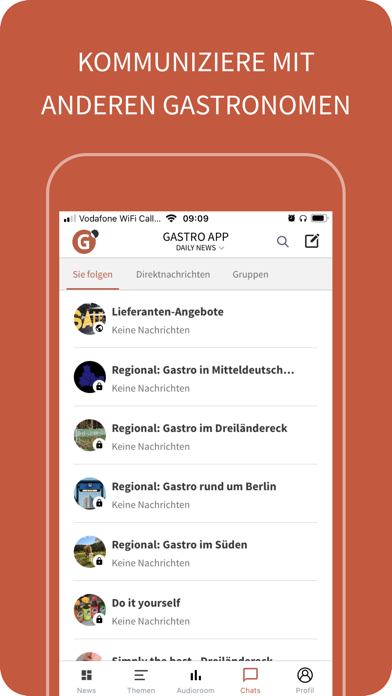 GASTRO Daily App Screenshot