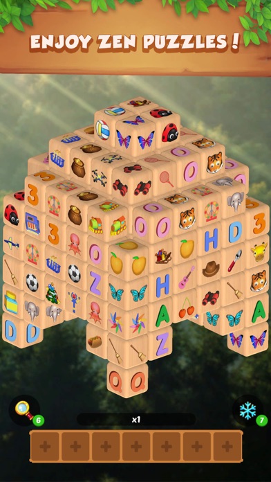 Zen Cube 3D - Match 3 Game Screenshot