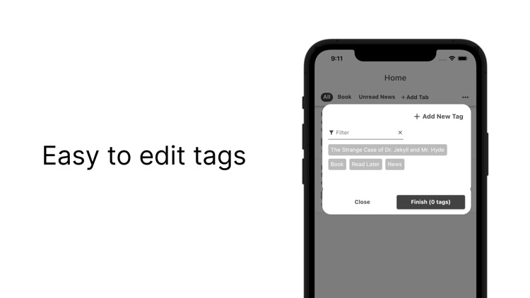 Tagged Notes App - Tag Pad