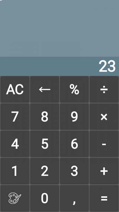Calculator with history tape + Screenshot