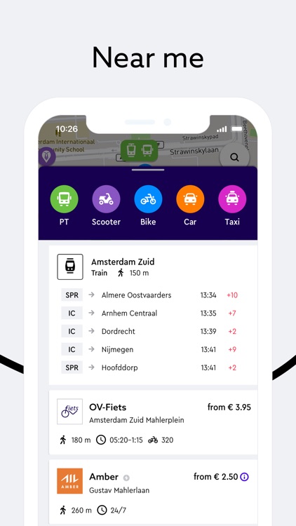 Amaze Mobility- travel app