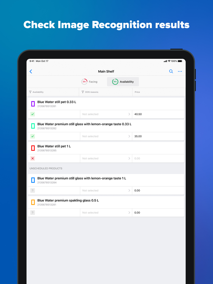 AI Shelf Recognition Camera