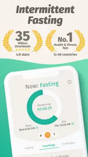 bodyfast: intermittent fasting iphone screenshot 1