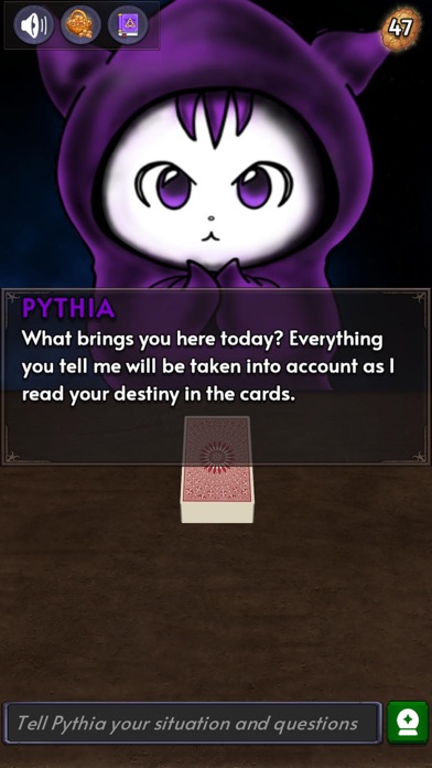 Pythia Tarot Screenshot