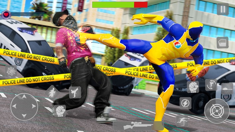 Super Rope Hero Simulator Game