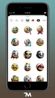 How to cancel & delete volleyball faces stickers 1
