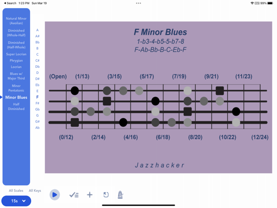 Jazzhacker Scales for 4x Bassのおすすめ画像7