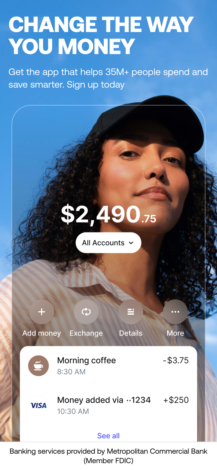 Revolut Send spend and save