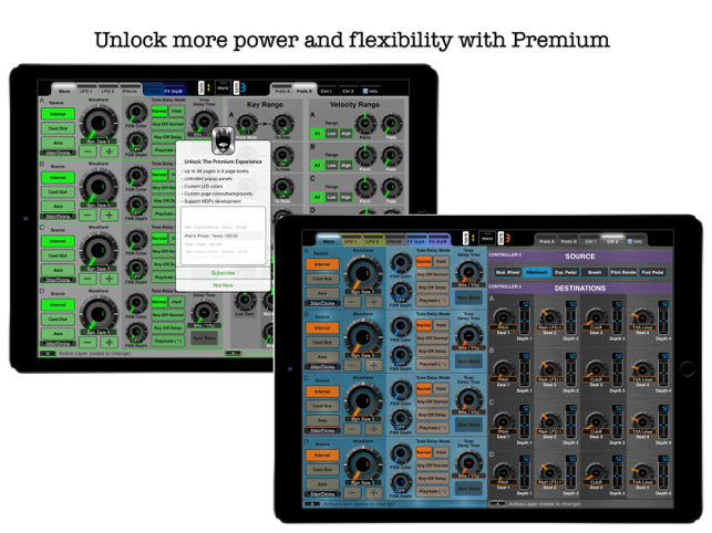 ‎MIDI Designer Pro X Screenshot