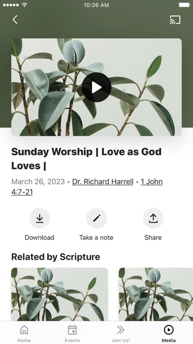 Ramoth Baptist Church Screenshot