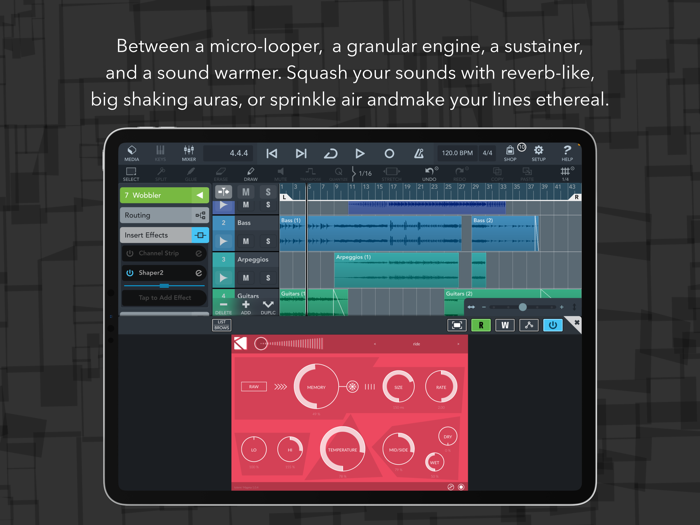 Magma  sound as matter