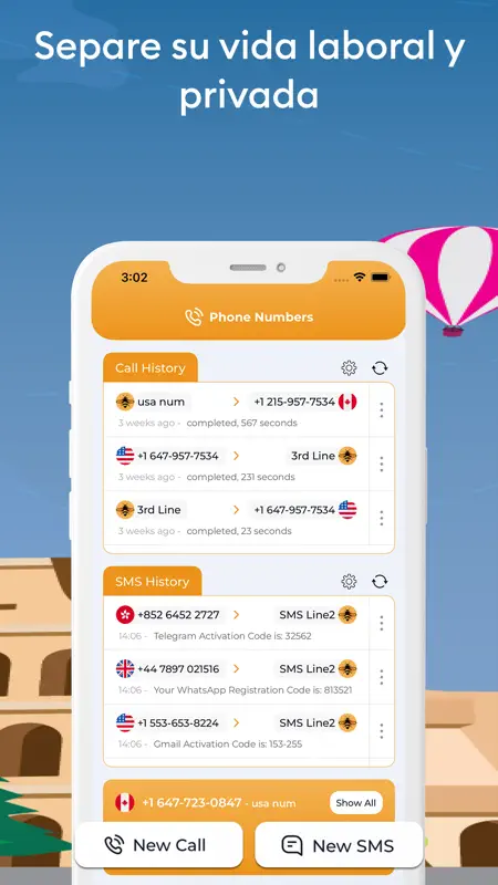 Globee: eSIM y 2ª línea real screenshot 3 of 10