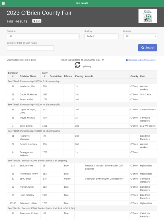 Screenshot #6 pour O'Brien County 4H