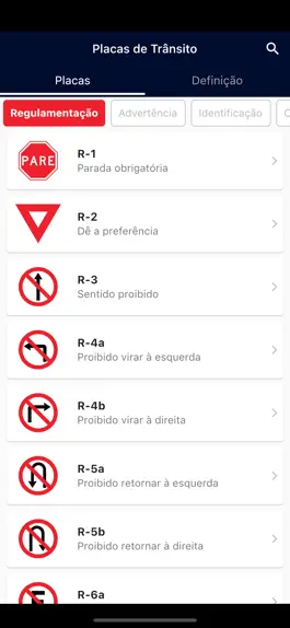 Game screenshot Placas de Trânsito apk