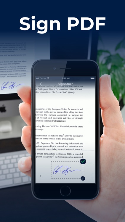 eSign: Scan and Sign Documents