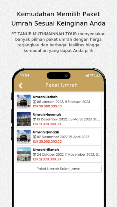 Tanur Muthmainnah Screenshot