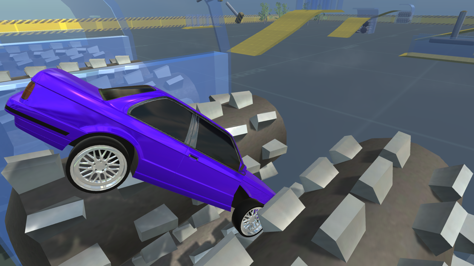 #2. Realistic Car Stunt X Crash 3D (iOS) 由: Ramil Magsumov