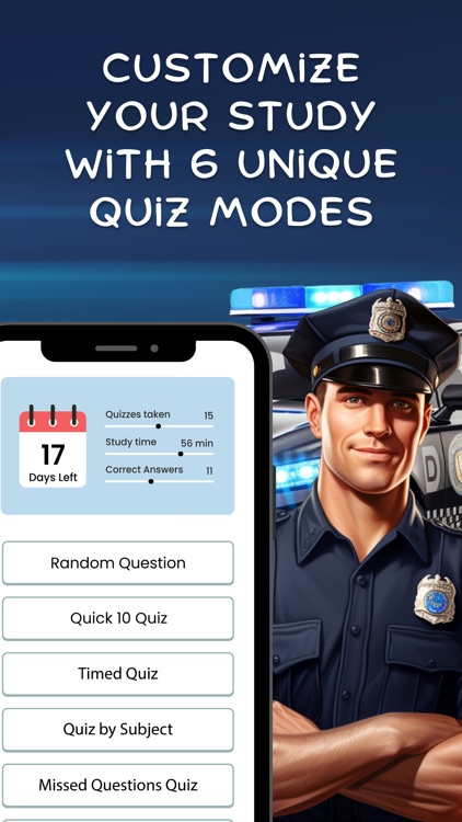 US Police Test Prep Study 2024