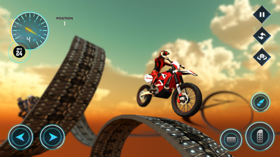 Xtreme Mega Ramp Bike Race Screenshot