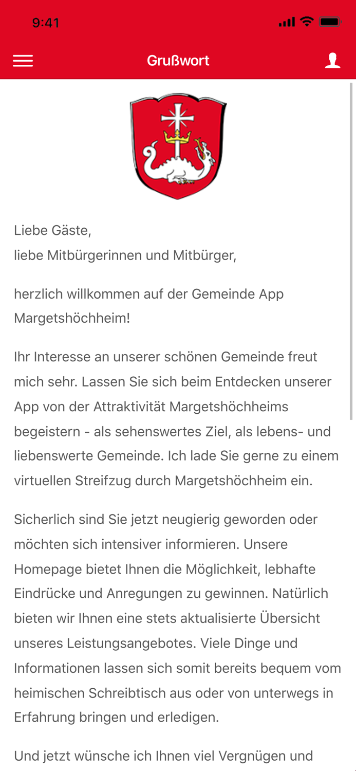 Gemeinde Margetshöchheim