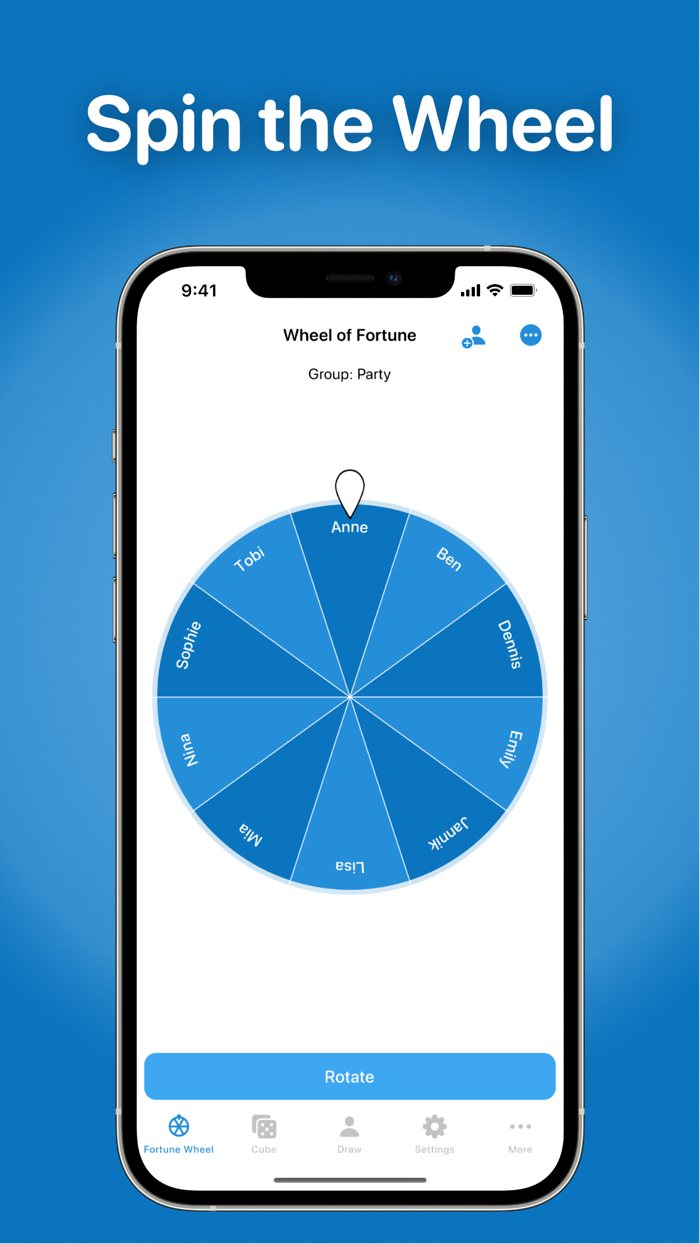 Random Generator - Spin Wheel