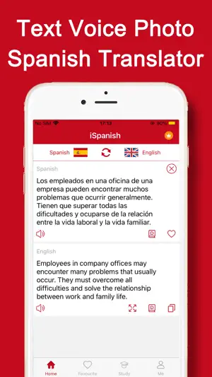 iSpanish - Spanish Translator screenshot 1