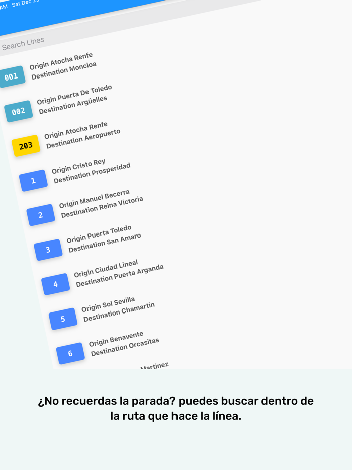 Rapibus Madrid - Next bus