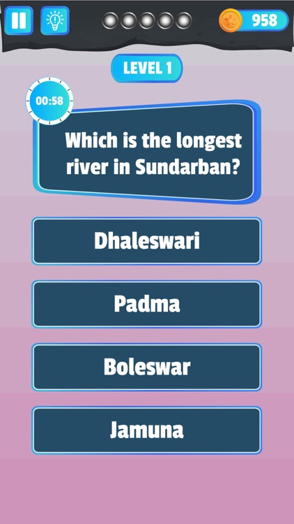 Knowledge Puzzle Quiz Game