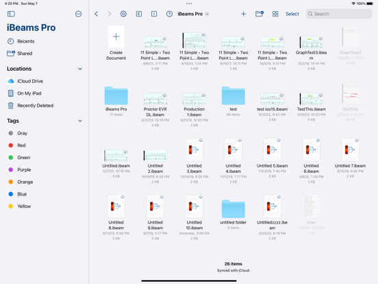iBeams Pro iPad app afbeelding 4
