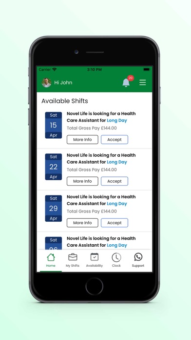 Saver healthcare Screenshot