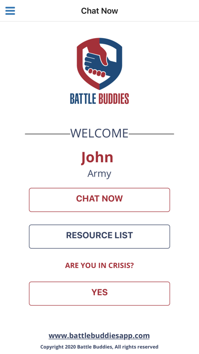 BattleBuddies App Screenshot