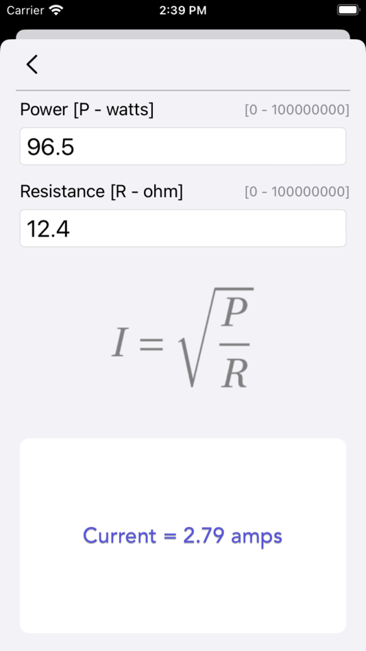 #6. Ohm Law Calculator (iOS) 由: Nitrio