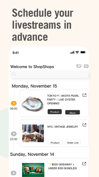 ShopShops Seller Screenshot